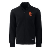 USC Trojans Men's Black SC Interlock Roam Eco Recycled Full Zip Jacket